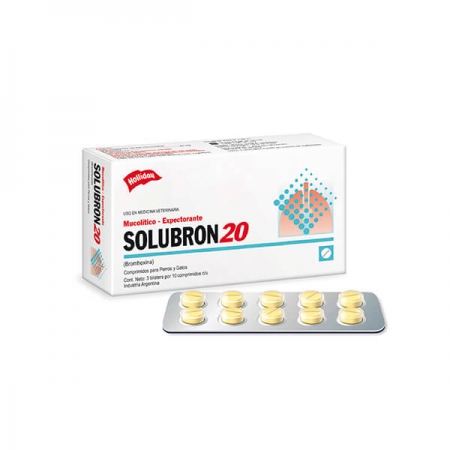 Solubron 20 mg x 10 tabletas
