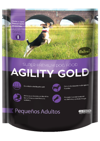 AGILITY GOLD PEQUEÑOS ADULTOS X 1,5 KG (AGOTADO)