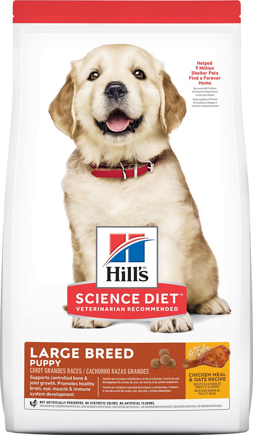 HILL'S SCIENCE DIET PUPPY LARGE BREED X 15.5 LB
