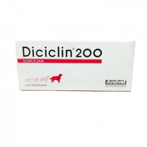 Diciclin 200 mg x 5 tabletas