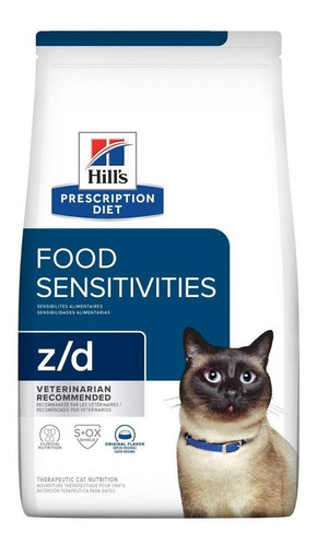 Hill's Prescription Diet z/d gato x 4 lb