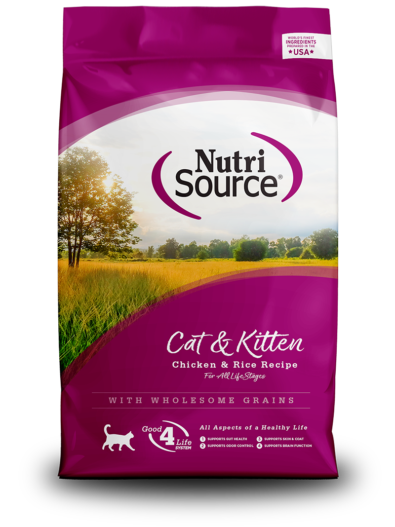 NUTRISOURCE CAT Y KITTEN CHICKEN & RICE 2.7 KG