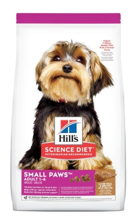 HILL'S SCIENCE DIET ADULT TOY BREED LAMB & RICE X 15.5 LB