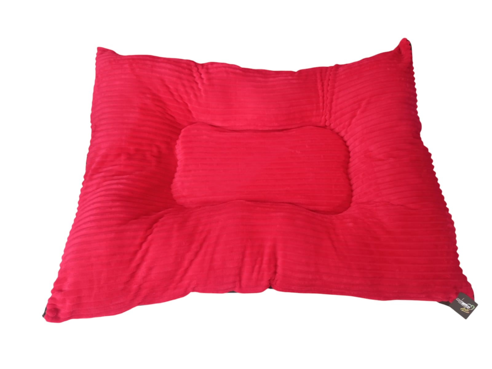 CAMA HUESO L ROJA 120X90CM