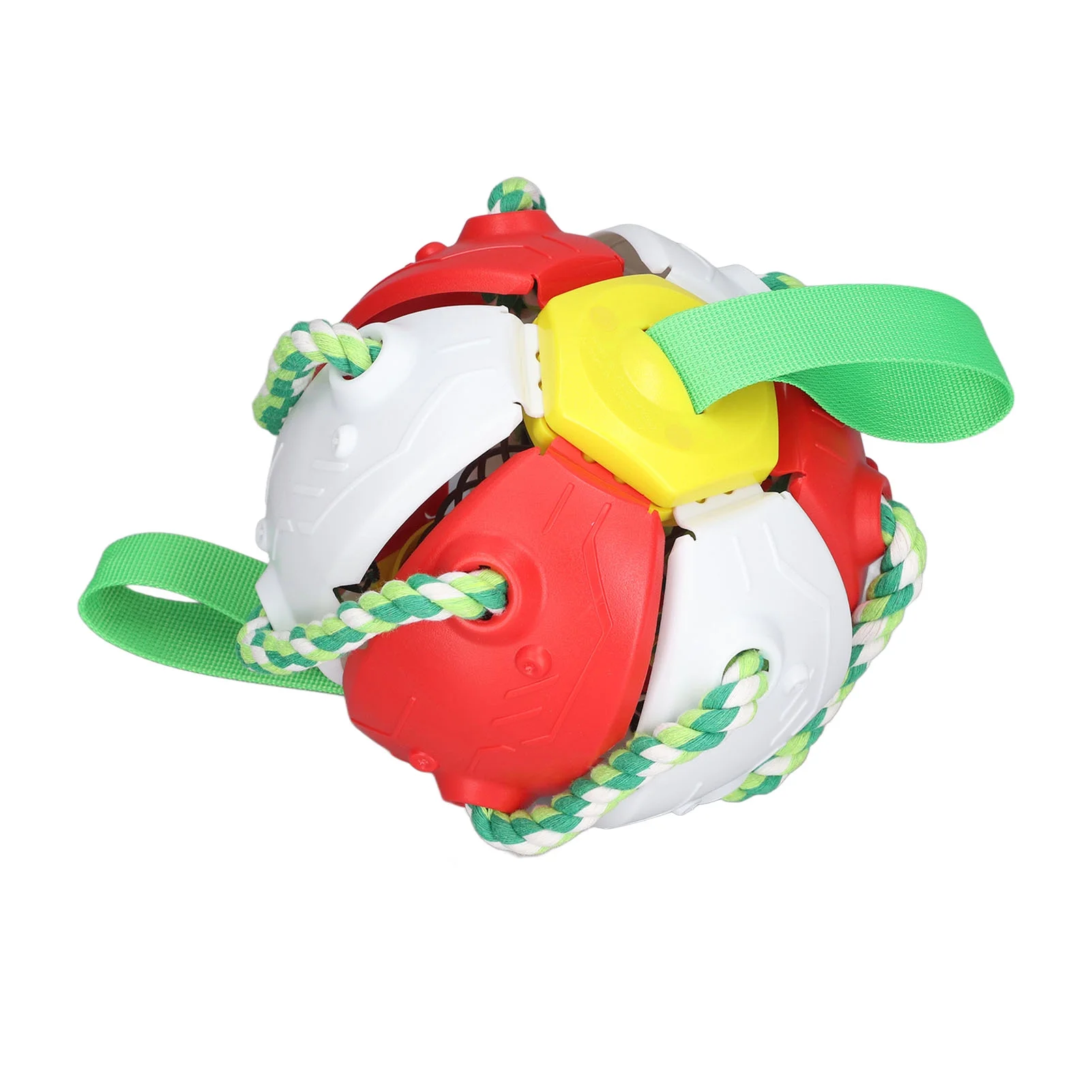 BALÓN MORDEDOR PLEGABLE ROJO Y BLANCO
