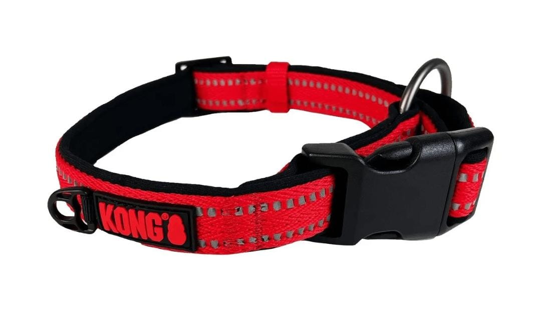 KONG COLLAR PERRO MEDIUM 35-50 CM ROJO KNG CLR MD RD (AGOTADO)