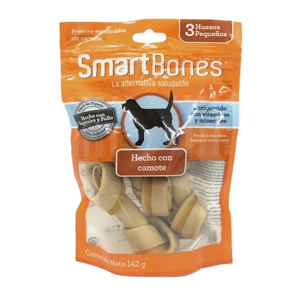 SMARTBONES SWEET POTATO SMALL 3 PK