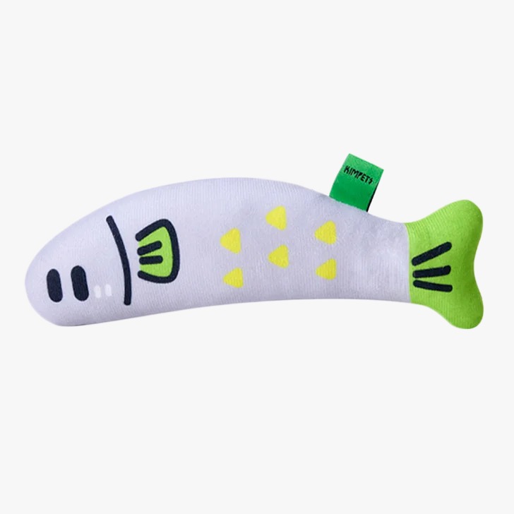 PEZ DE CATNIP CON CAMPANITA PJ164 GRIS