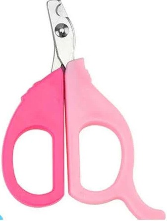 CORTA UÑAS PARA GATOS Y CACHORROS PP30B ROSADO